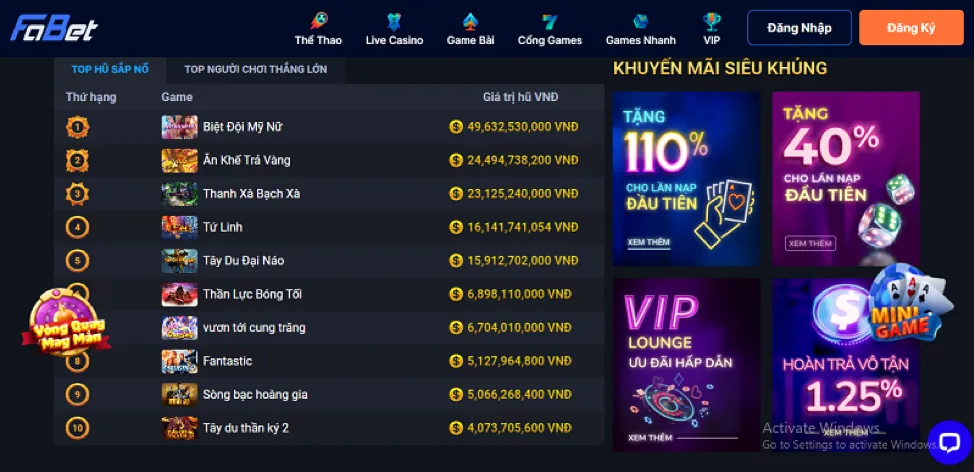 Các chương trình khuyến mãi hấp dẫn cho người chơi mới tại ku casino 11.net